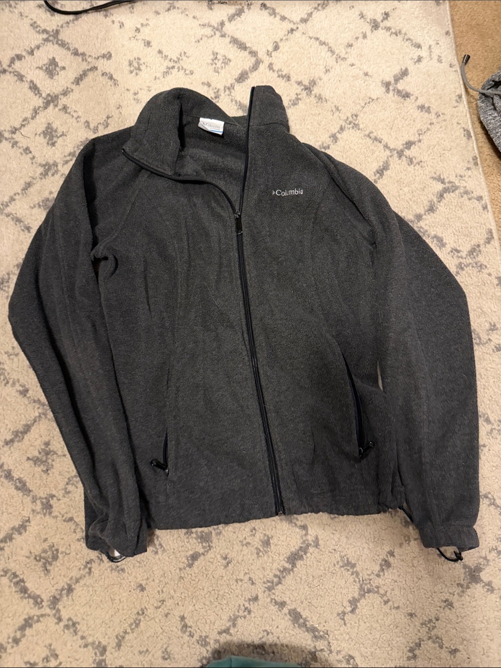 Columbia Lightweight Full-Zip Jacket - Charcoal